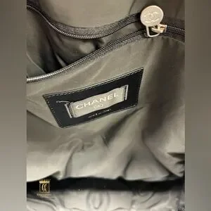 CHANEL | Bags | Chanel Doudoune Nylon Tweed Trimmed Backpack  display picture 2